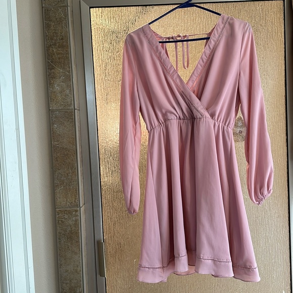 Altered State dress, new, pink, tie back - Picture 1 of 7